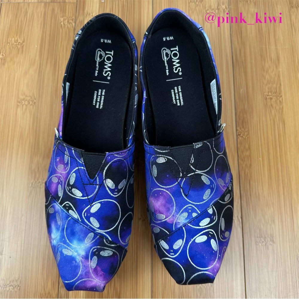 Toms Women’s Alpargata Alien Shoes - Picture 3 of 17